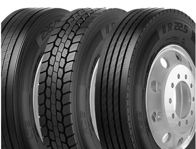 Steer and drive truck tires